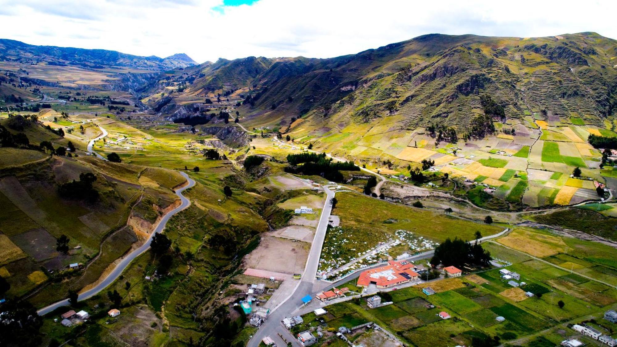 Mirador Oro Verde Quilotoa Zumbagua Zewnętrze zdjęcie