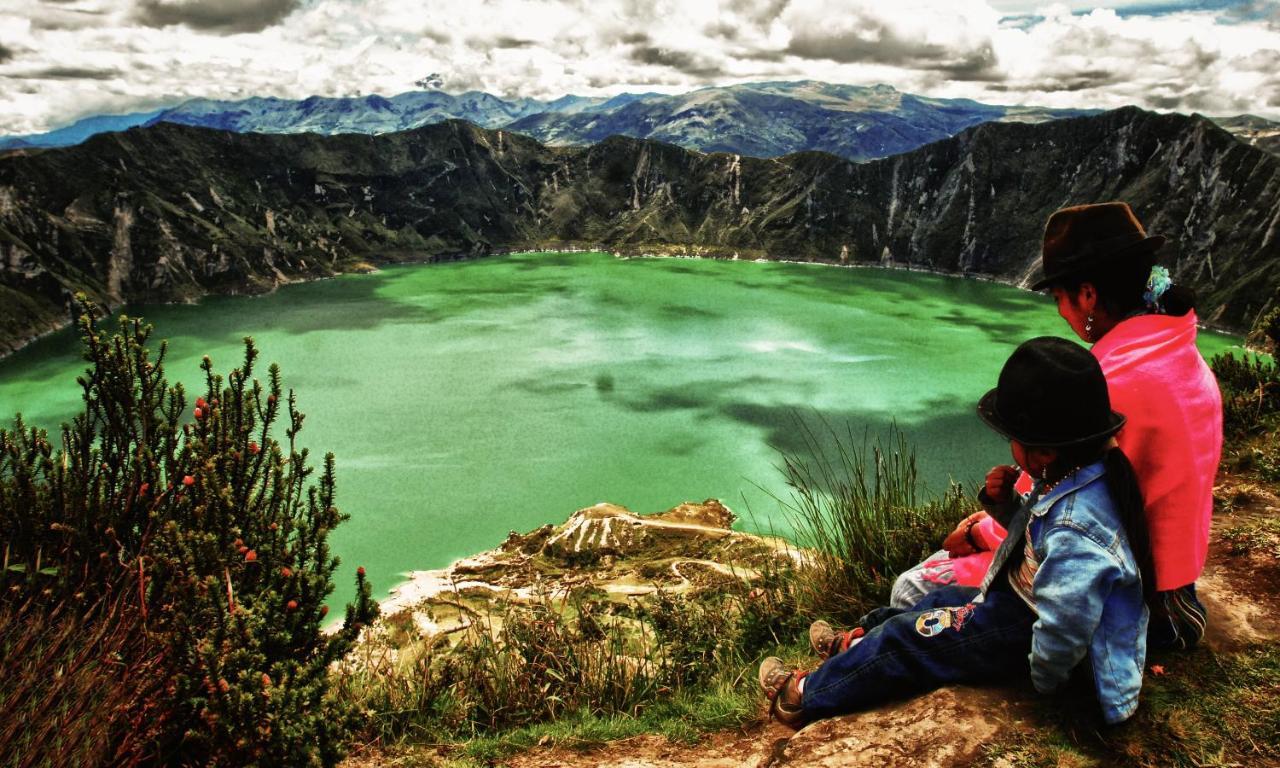 Mirador Oro Verde Quilotoa Zumbagua Zewnętrze zdjęcie